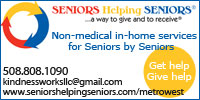 Seniors Helping Seniors - Metrowest