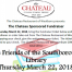 Thumbnail image for Friends of the Library fundraiser: 20% of Chateau bills from lunch/dinner on Thursday, March 22nd