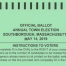 Thumbnail image for Town Election Save the Dates: Absentee Ballots, Candidate’s Night, and the big day