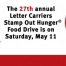 Thumbnail image for ‘Stamp out Hunger’ on Saturday, May 11