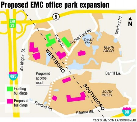 emc-map Map courtesy of the Worcester Telegram & Gazette