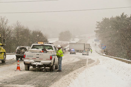 Post image for Another truck crash on I-495