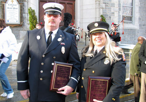 Post image for Southborough Fire Department members honored