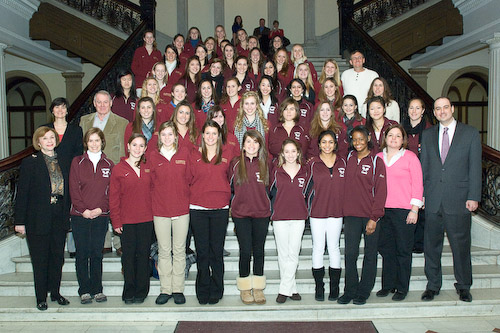 Post image for Algonquin girls soccer and tennis teams celebrated