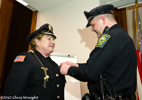 Post image for Jane Moran sworn in as police chief