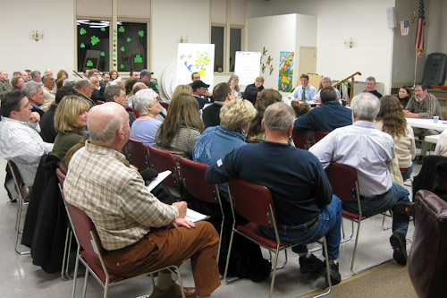 Post image for Residents have their say on village zoning