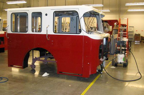 Post image for Southborough’s new ladder truck under construction