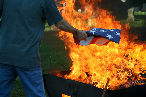 Post image for Annual flag retirement ceremony on Friday