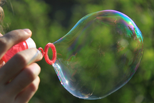 Post image for Bubble show at the Southborough Library on Tuesday