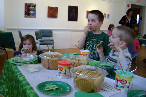 Post image for St. Patrick’s Day party for little ones – March 16