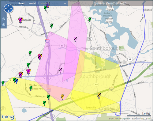 Post image for Power returns to Southborough amid complaints