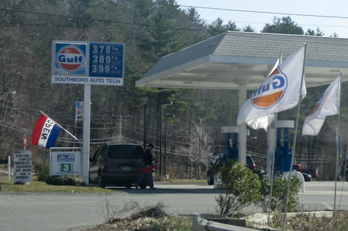 Post image for Gas prices in Southborough on the rise