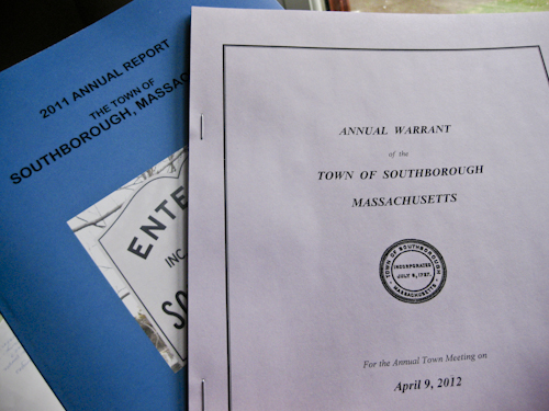 Post image for Town meeting warrant and annual report now available