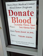 Post image for Southboro Medical Group holding blood drive on Friday