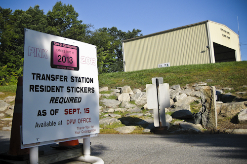 Post image for Go pink: 2013 Transfer Station stickers required next week (UPDATED)