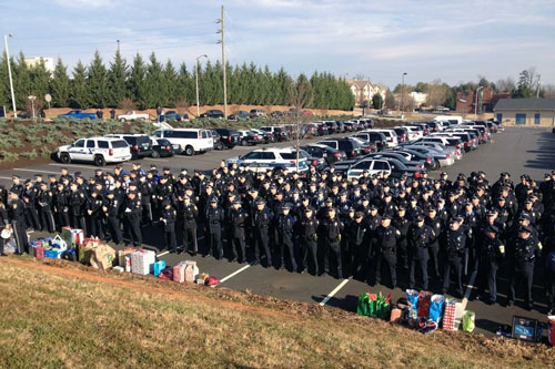 Post image for Southborough officer joins convoy to visit Virginia boy battling cancer