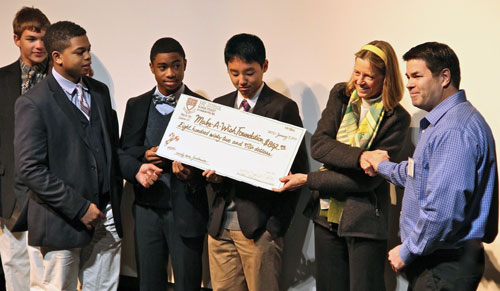 Post image for Fay School eighth graders make wishes come true