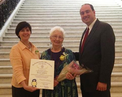 Post image for Donna McDaniel honored as an ‘unsung heroine’ at State House ceremony
