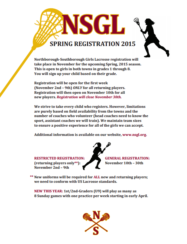Sign up for youth lacrosse Boys’ info night tonight; Registration