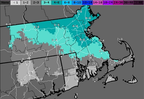 Post image for More snow tonight