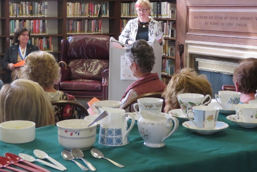 Post image for Tea and poetry at the Library – Wednesday