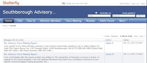 Post image for More Town Meeting: Article for transparency too unclear