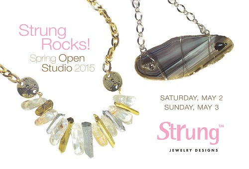 Post image for Strung Jewelry Designs Open Studio this weekend