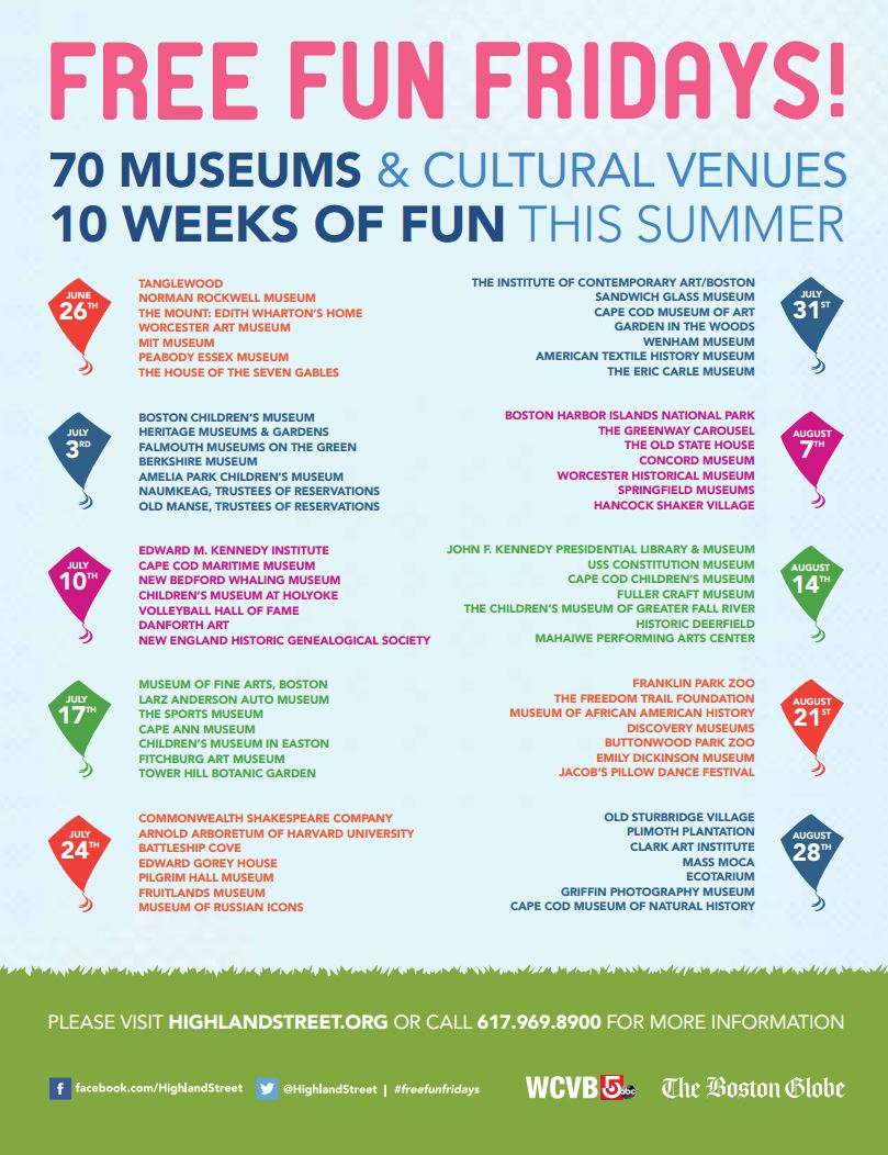 Free Fun Fridays begins this week