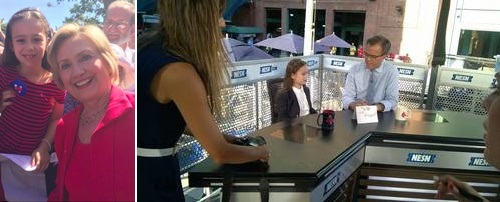Post image for Cub reporter update: New gig on NESN (starting Sunday), Clinton interview, and more