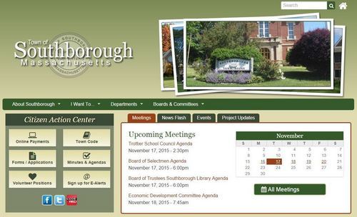 Post image for Southborough launches new “Virtual Town Hall” (aka website)