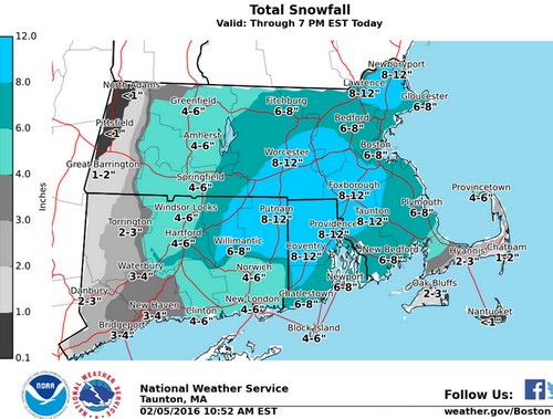 Post image for Police warnings: Stay off roads; Framingham Road closed; power outages