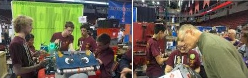 Post image for ARHS robotics competing in NE championships today and tomorrow (Updated)