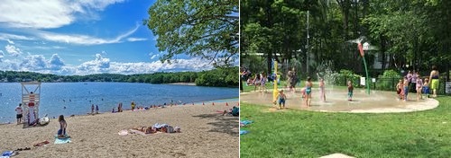 Post image for Local watering holes: Splash pads and local beaches open for play