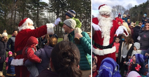 Post image for Photo Gallery: Santa’s landing brings joy in Southborough