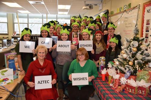 Post image for Assabet students grant “Aztec Wishes” to children in need