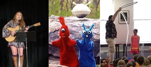 Post image for Weekend at a Glance: Talent Show, Bubble Man, Puppets and Girl Scout Sunday Service