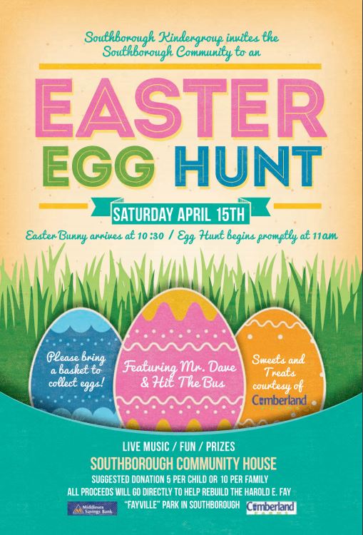 Annual Easter Egg Hunt On April 15 To Benefit Fayville Playground