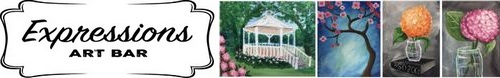 Post image for Paint & Sip while supporting causes: Community fundraisers at Expressions Art Bar