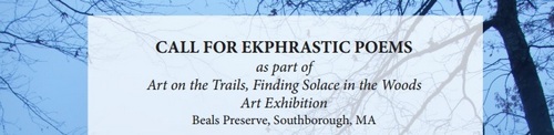Post image for Calling all poets – Submit original, unpublished ekphrastic poems this summer (Updated)