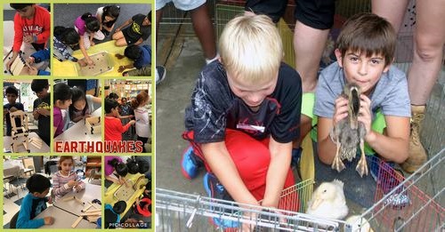 Post image for Camps week of August 7th: Architect Academy, last hurrah for morning camp with Barnyard Fun & more