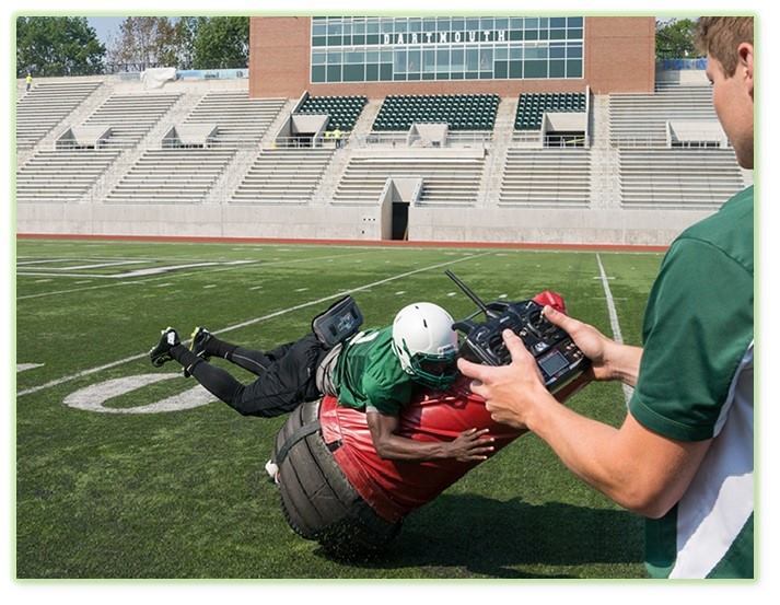 Post image for Globe: THawks Football using robotics to reduce player hits in practice