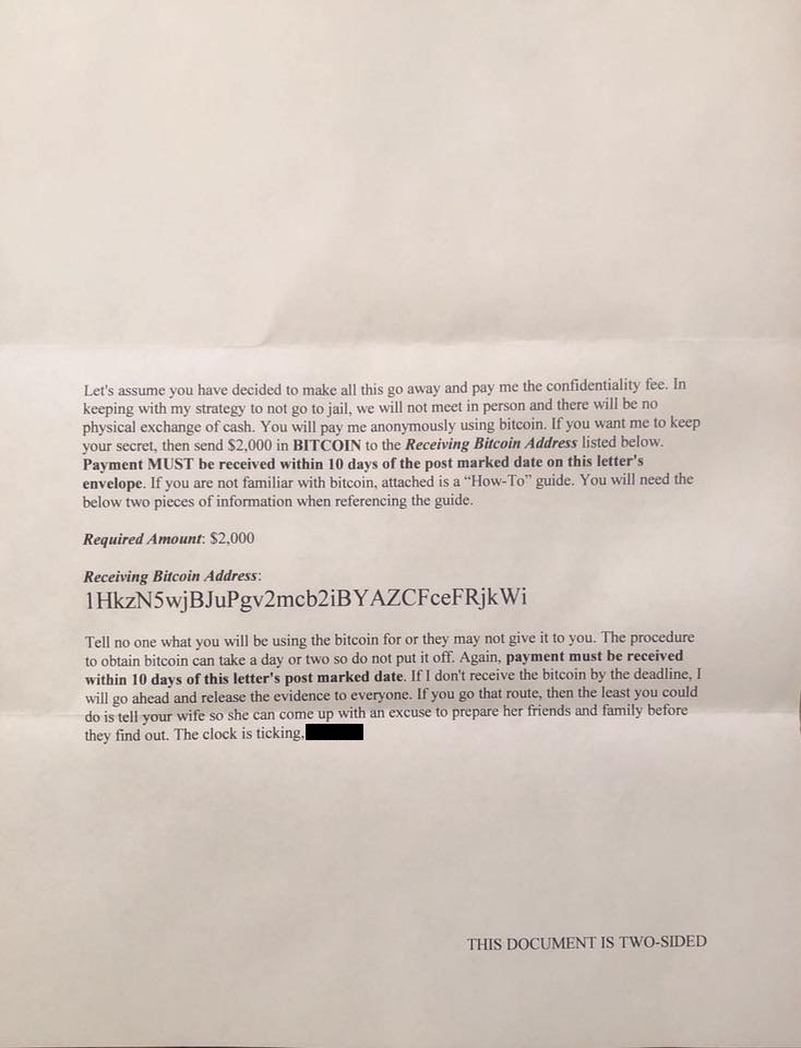 Blackmail format pdf image