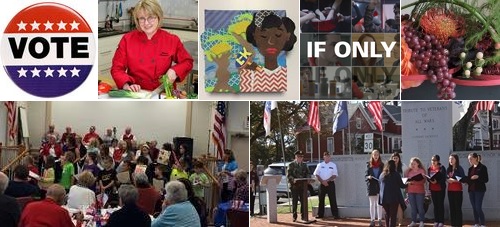Post image for Events this week: Senior cooking, Art reception, Veterans Day observances, “If Only”, and Gardeners’ Guest Day (Updated)