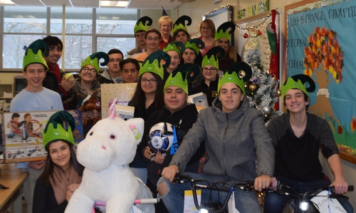 Post image for Assabet students grant “Aztec Wishes” again this year to children in need