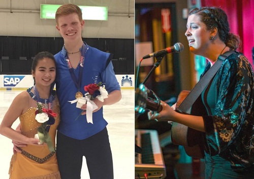 Post image for Resident Roundup: Veterans’ Graves Officers, cancer survivor, skating judge, and skating champ