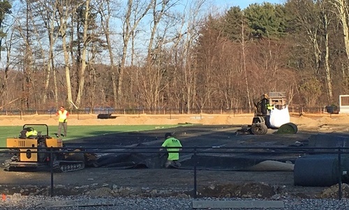 Post image for 9-11 Field turf replacement project in action