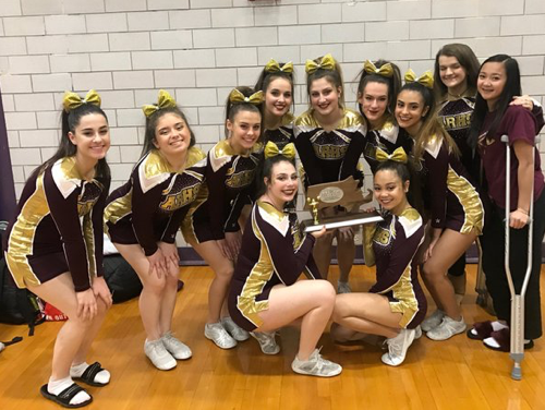 Post image for Post-season sports: Girls Hockey to State Quarter Finals, Boys Basketball to Division Finals, and Cheer to States