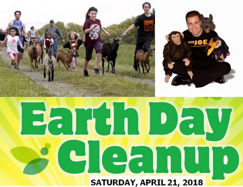 Post image for Weekend at a Glance: Earth Day, Storyteller, and Goat run