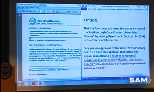 Post image for Special Town Meeting: May 22nd, 3 planned Articles, Warrant unfinalized (Updated)