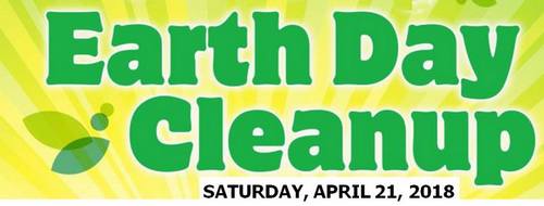 Post image for Earth Day Clean Up on Saturday, April 21